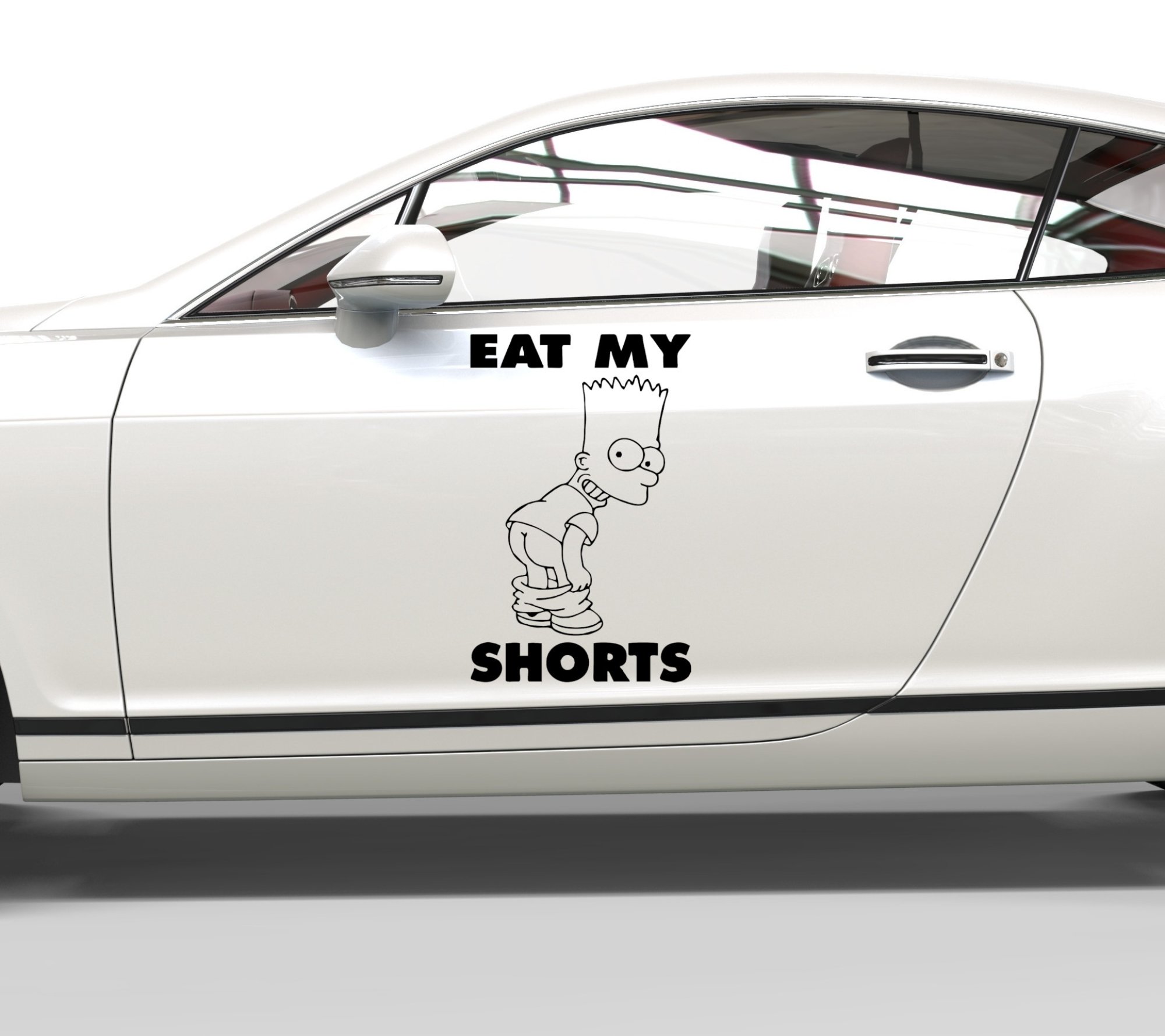 17033 Bart Simpson - Eat my Shorts Aufkleber